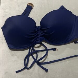 Victoria's Secret Deep Blue Bikini Top